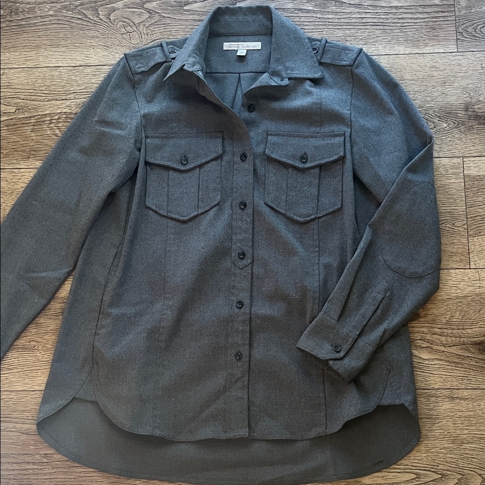 Banana Republic Heritage Collection Gray Shirt